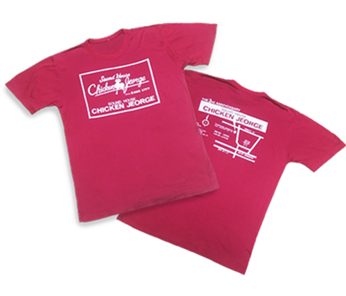 チキンジョージ3周年記念Tシャツ